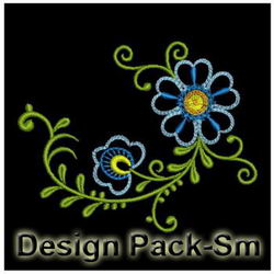 Artistic Flowers 2 machine embroidery designs