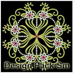 Flower Symmetry Quilts(Sm) machine embroidery designs