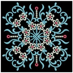 Flower Symmetry Quilts 05(Sm)