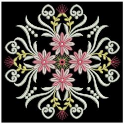 Flower Symmetry Quilts 07(Md) machine embroidery designs
