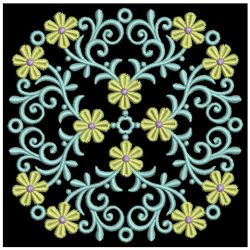 Flower Symmetry Quilts 09(Md) machine embroidery designs