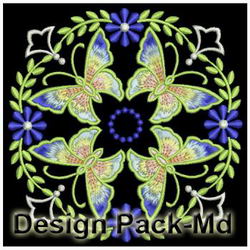 Amazing Butterfly Quilts(Md) machine embroidery designs
