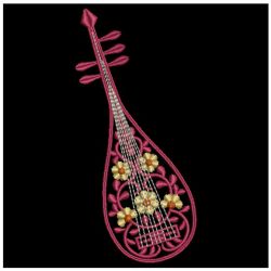 FSL Musical instruments 02(Sm) machine embroidery designs