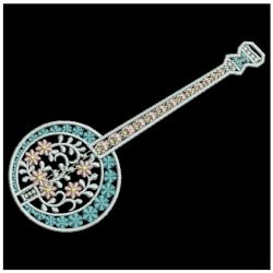 FSL Musical instruments 03(Md) machine embroidery designs