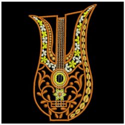 FSL Musical instruments 08(Lg) machine embroidery designs