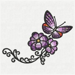 Artistic Dancing Butterflies 06(Md) machine embroidery designs