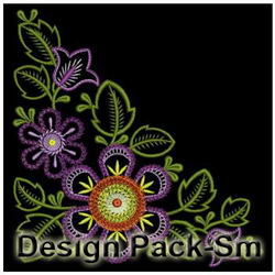 Heirloom Artistic Flowers 1(Sm) machine embroidery designs