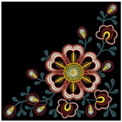 Heirloom Artistic Flowers 1 03(Sm) machine embroidery designs