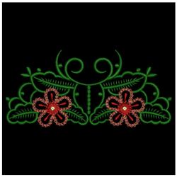 Heirloom Artistic Flowers 1 10(Md) machine embroidery designs
