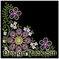 Heirloom Artistic Flowers 2(Sm) machine embroidery designs