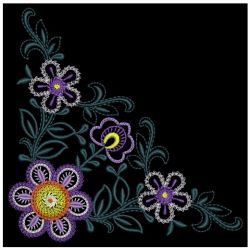Heirloom Artistic Flowers 2 01(Sm) machine embroidery designs