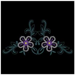 Heirloom Artistic Flowers 2 02(Sm) machine embroidery designs