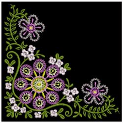 Heirloom Artistic Flowers 2 05(Md) machine embroidery designs
