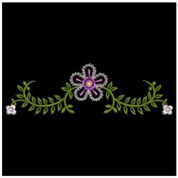 Heirloom Artistic Flowers 2 06(Md) machine embroidery designs