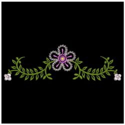 Heirloom Artistic Flowers 2 06(Md) machine embroidery designs