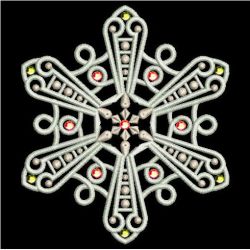 Crystal Snowflakes 04(Sm) machine embroidery designs