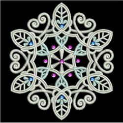 Crystal Snowflakes 06(Lg) machine embroidery designs