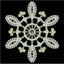 Crystal Snowflakes 08(Sm) machine embroidery designs