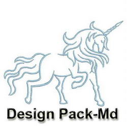 Satin Unicorns(Md) machine embroidery designs