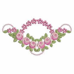 Amazing Heirloom Roses 07(Lg) machine embroidery designs