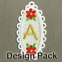 FSL Alphabet Ornaments machine embroidery designs