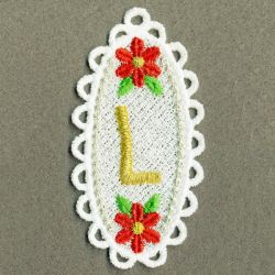 FSL Alphabet Ornaments 12 machine embroidery designs