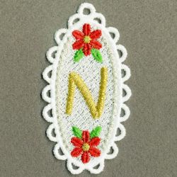 FSL Alphabet Ornaments 14 machine embroidery designs