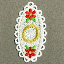 FSL Alphabet Ornaments 15 machine embroidery designs