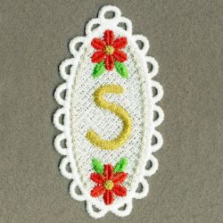 FSL Alphabet Ornaments 19 machine embroidery designs