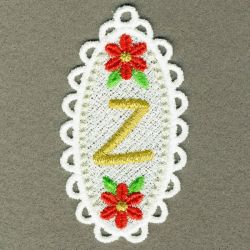 FSL Alphabet Ornaments 26 machine embroidery designs