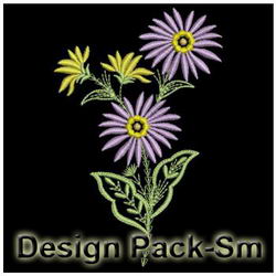 Amazing Flowers(Sm) machine embroidery designs