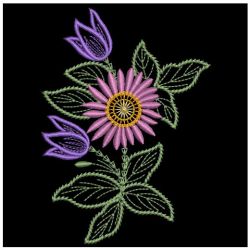 Amazing Flowers 10(Lg) machine embroidery designs