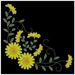 Amazing Flower Corners 01(Sm) machine embroidery designs