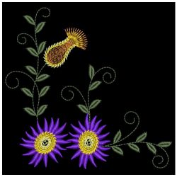 Amazing Flower Corners 03(Lg) machine embroidery designs