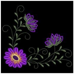 Amazing Flower Corners 06(Lg) machine embroidery designs