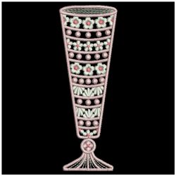 Fancy Glasses 08(Lg) machine embroidery designs