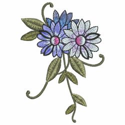 Elegant Flowers 9 02 machine embroidery designs