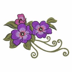 Elegant Flowers 9 04 machine embroidery designs