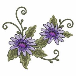 Elegant Flowers 9 05 machine embroidery designs