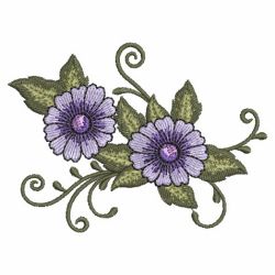 Elegant Flowers 9 08 machine embroidery designs