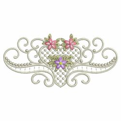 Floral Embellishments 08(Sm) machine embroidery designs