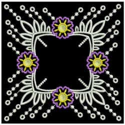 Floral Block Embellishments 01 machine embroidery designs