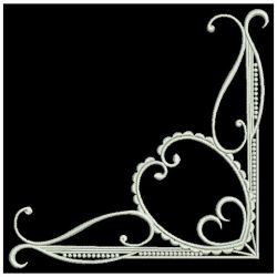 Heirloom Corners 6 06(Lg) machine embroidery designs