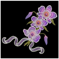 Elegant Flowers 10 04 machine embroidery designs