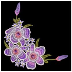Elegant Flowers 10 05 machine embroidery designs