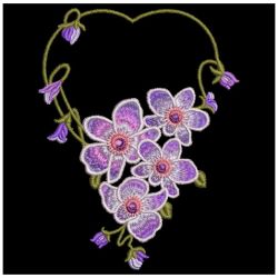 Elegant Flowers 10 07 machine embroidery designs