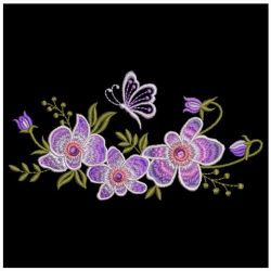 Elegant Flowers 10 08 machine embroidery designs