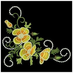 Elegant Flowers 11 02 machine embroidery designs