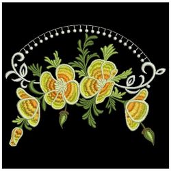 Elegant Flowers 11 09 machine embroidery designs