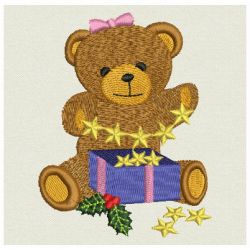 Christmas Bears 04 machine embroidery designs